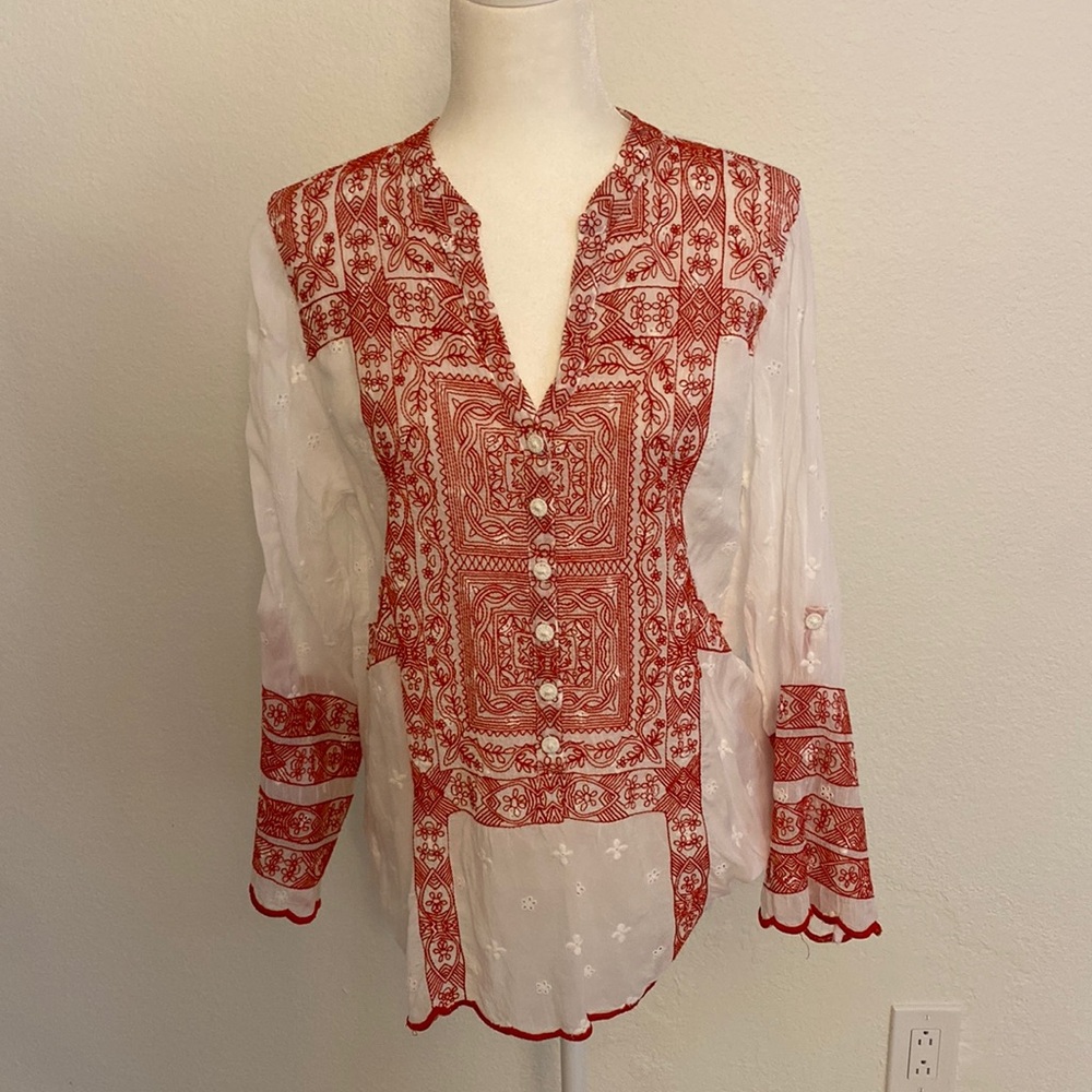 Johnny Was blouse